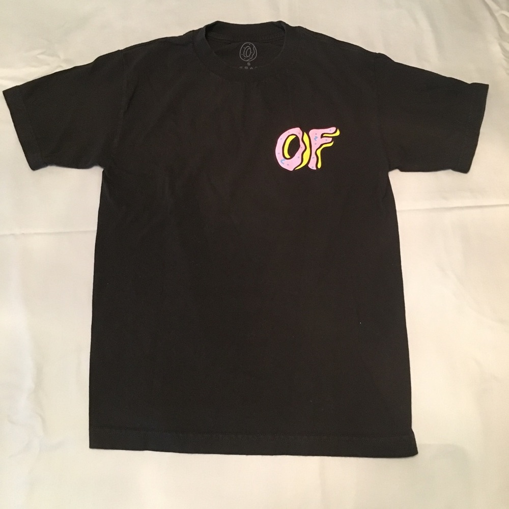 black odd future short sleeve t-shirt
